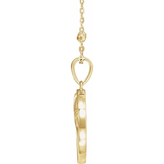 14K Yellow Gold Artemis Coin 18" Necklace-88042:102:P-Chris's Jewelry