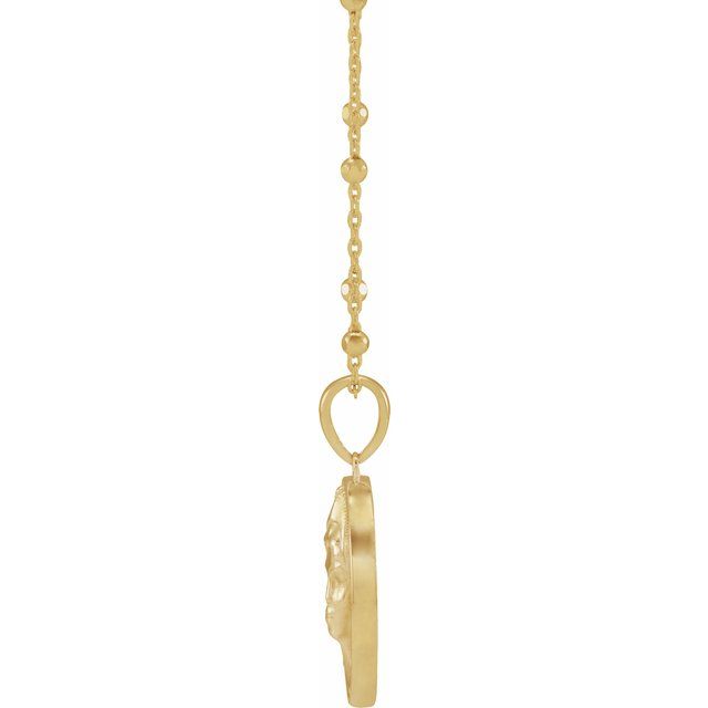 14K Yellow Gold Athena Coin 18 14K Yellow Gold Athena Coin 18
