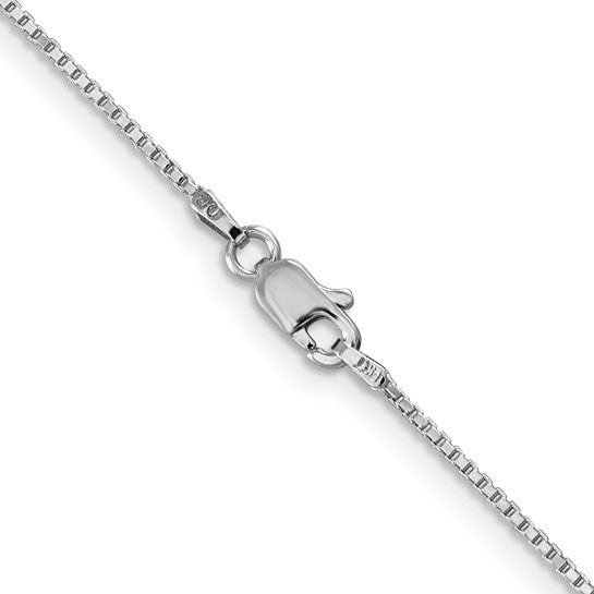 14KWCH 14k White Gold Chain Options for Customizations-WLB100-16-Chris's Jewelry