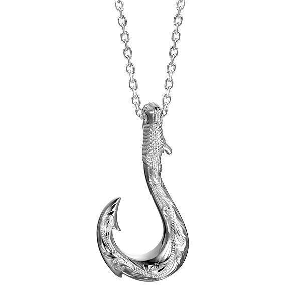 Manaiakalani Fish Hook Pendant by Alamea-688-11-01-Chris's Jewelry