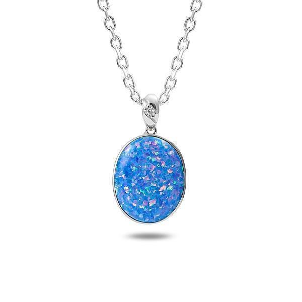 Opal Full Moon Pendant-737-31-31-Chris's Jewelry