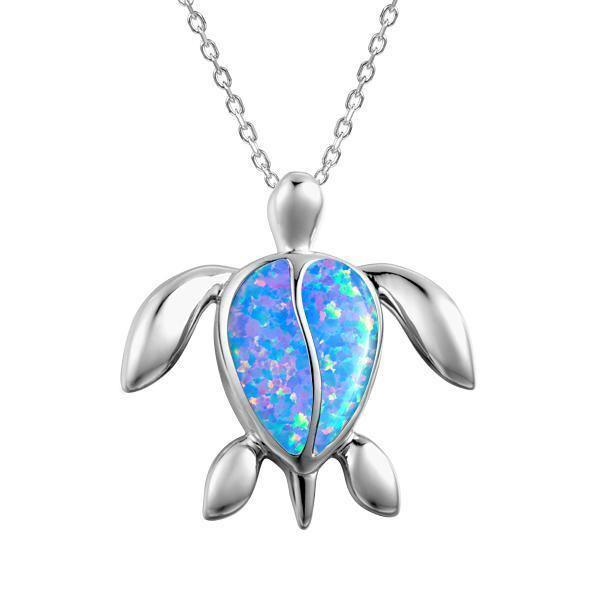 Opal Kauai Honu Pendant-570-31-31-Chris's Jewelry
